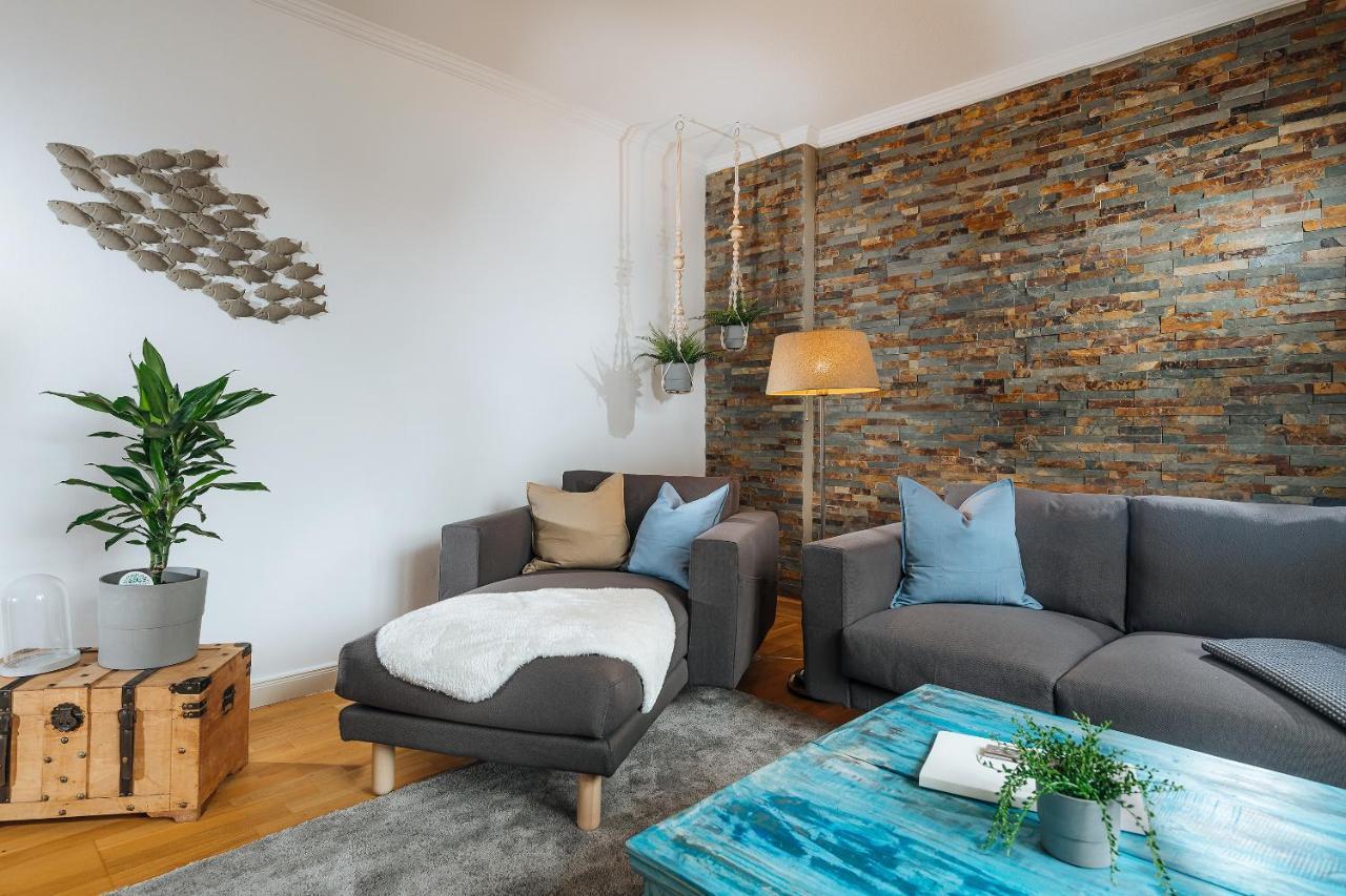 Apartament Grosse Koje Mit Terrasse Rostock Zewnętrze zdjęcie