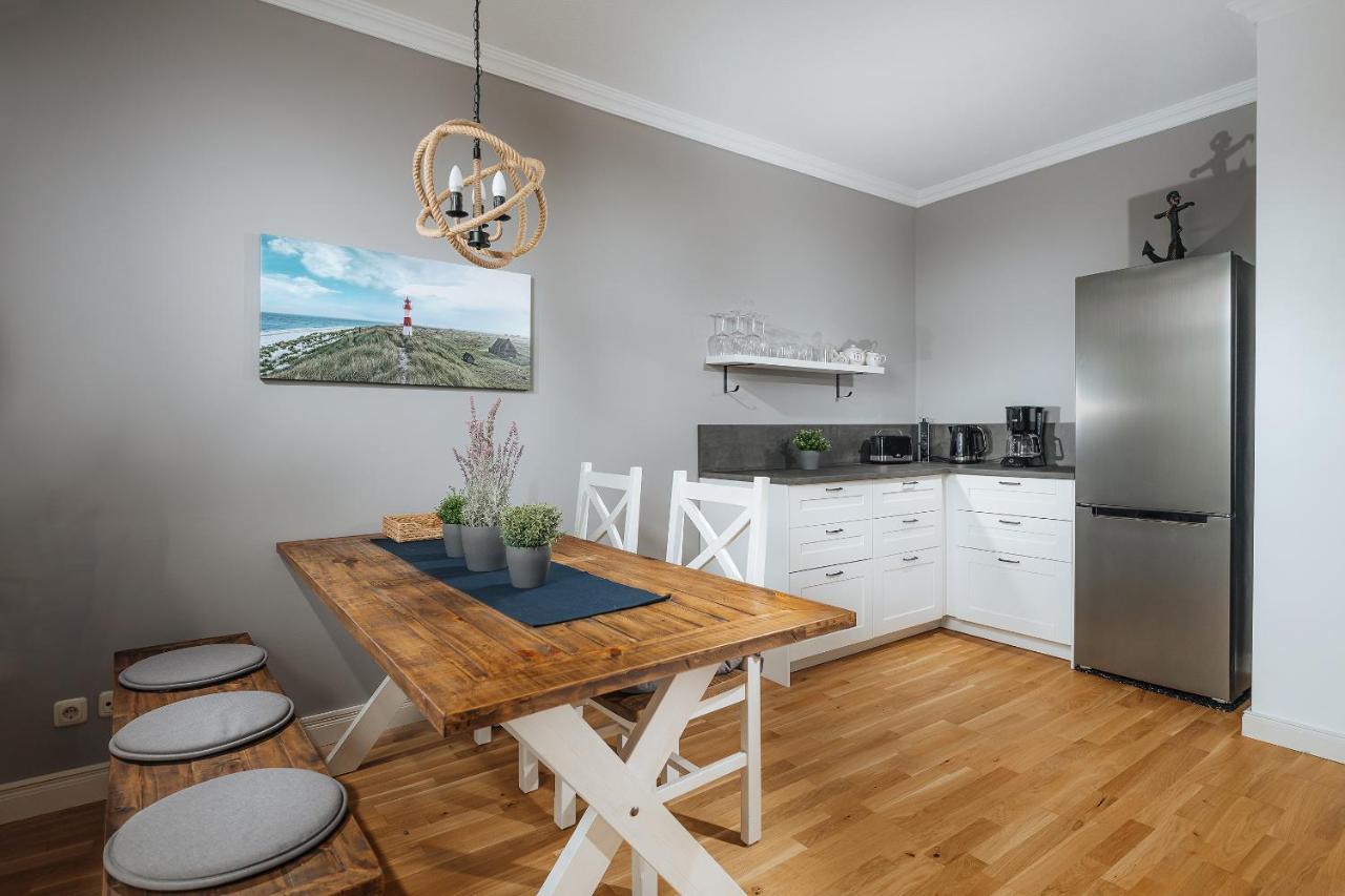 Apartament Grosse Koje Mit Terrasse Rostock Zewnętrze zdjęcie