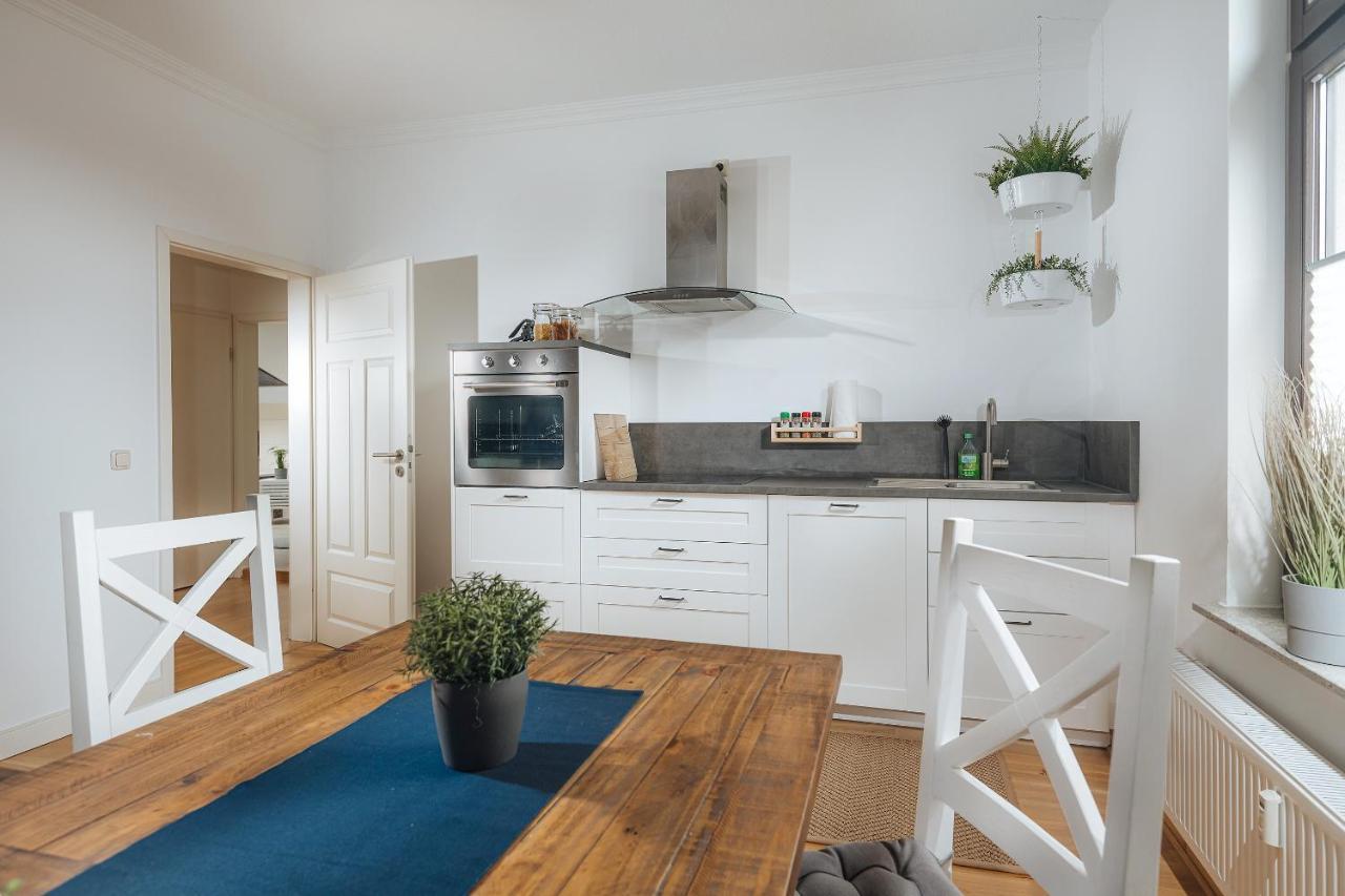 Apartament Grosse Koje Mit Terrasse Rostock Zewnętrze zdjęcie